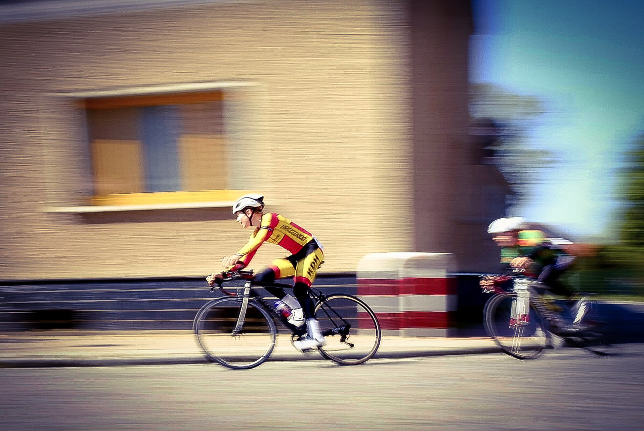 Radsport Nachwuchs beim Radrennen 