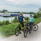 Radtour am Rhein 