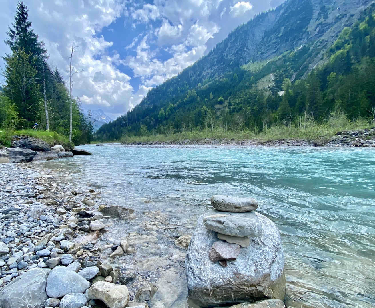 Radtour am Rissbach entlang 