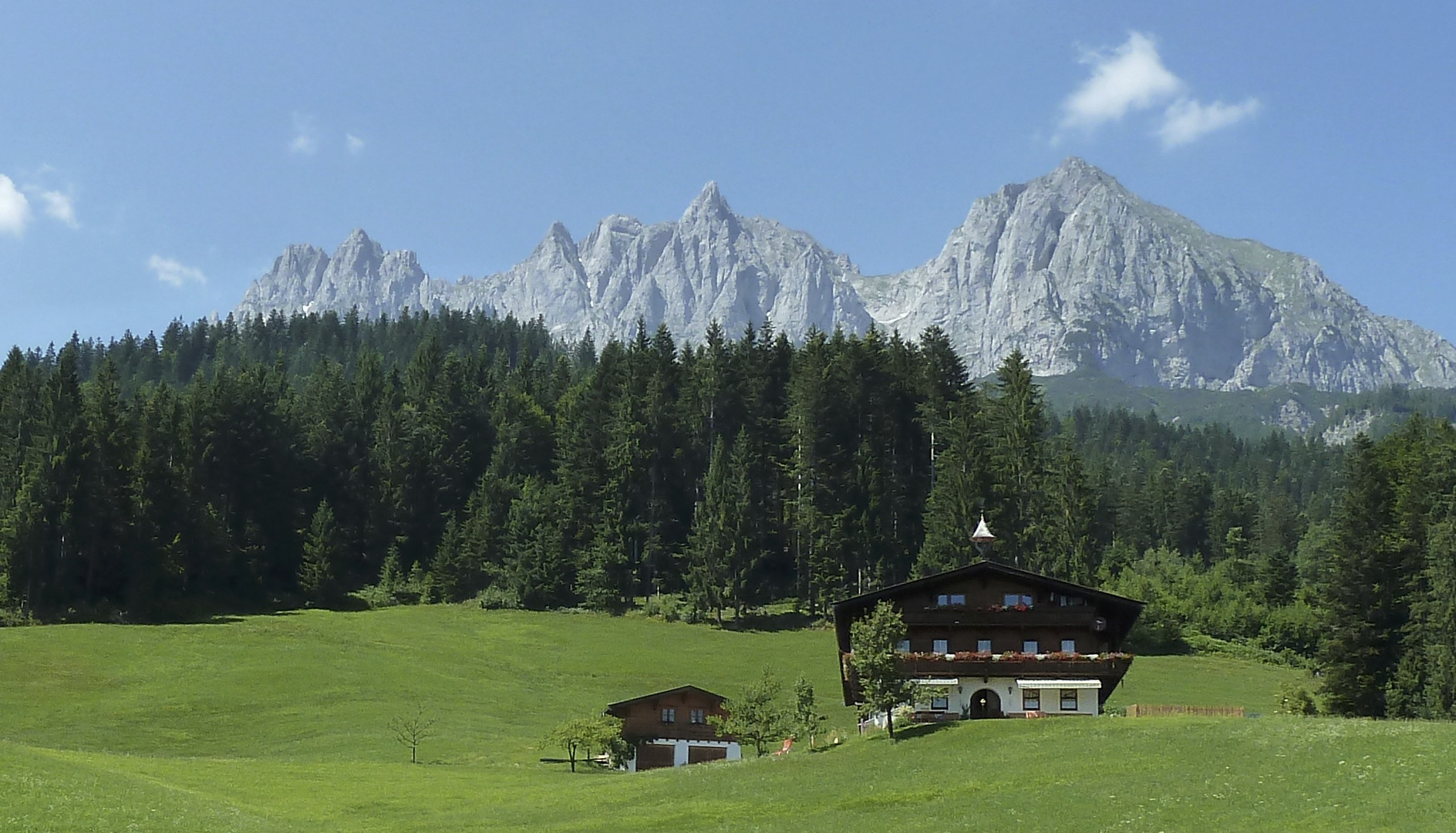 Radtour am Wilden Kaiser