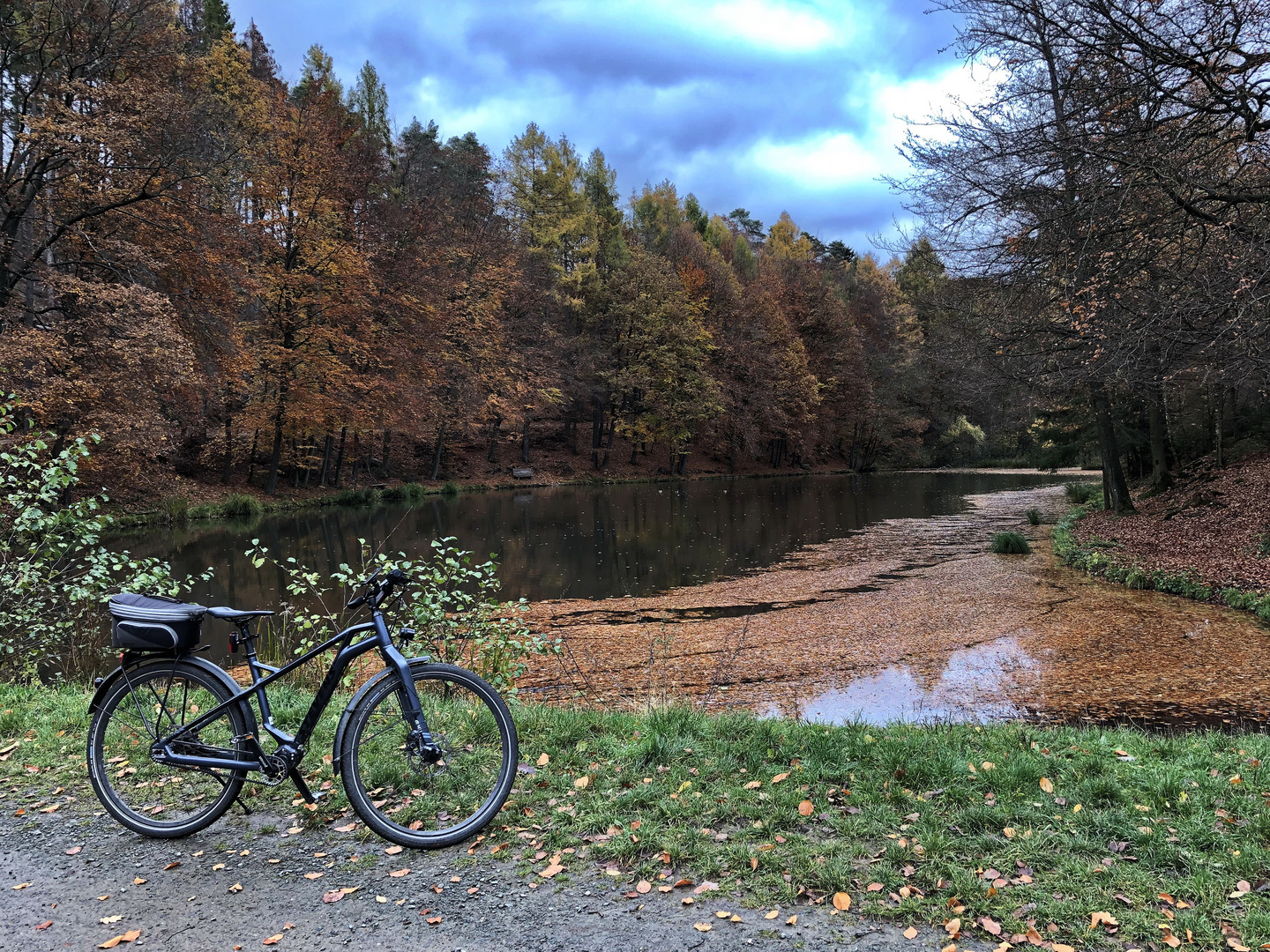 Radtour im Herbst