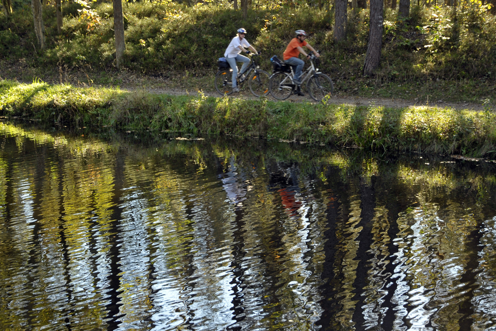 Radtour im Herbst