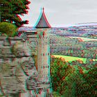 Radtour Sachsen: HDR-Bearbeitung Anaglyphen Doppelbild