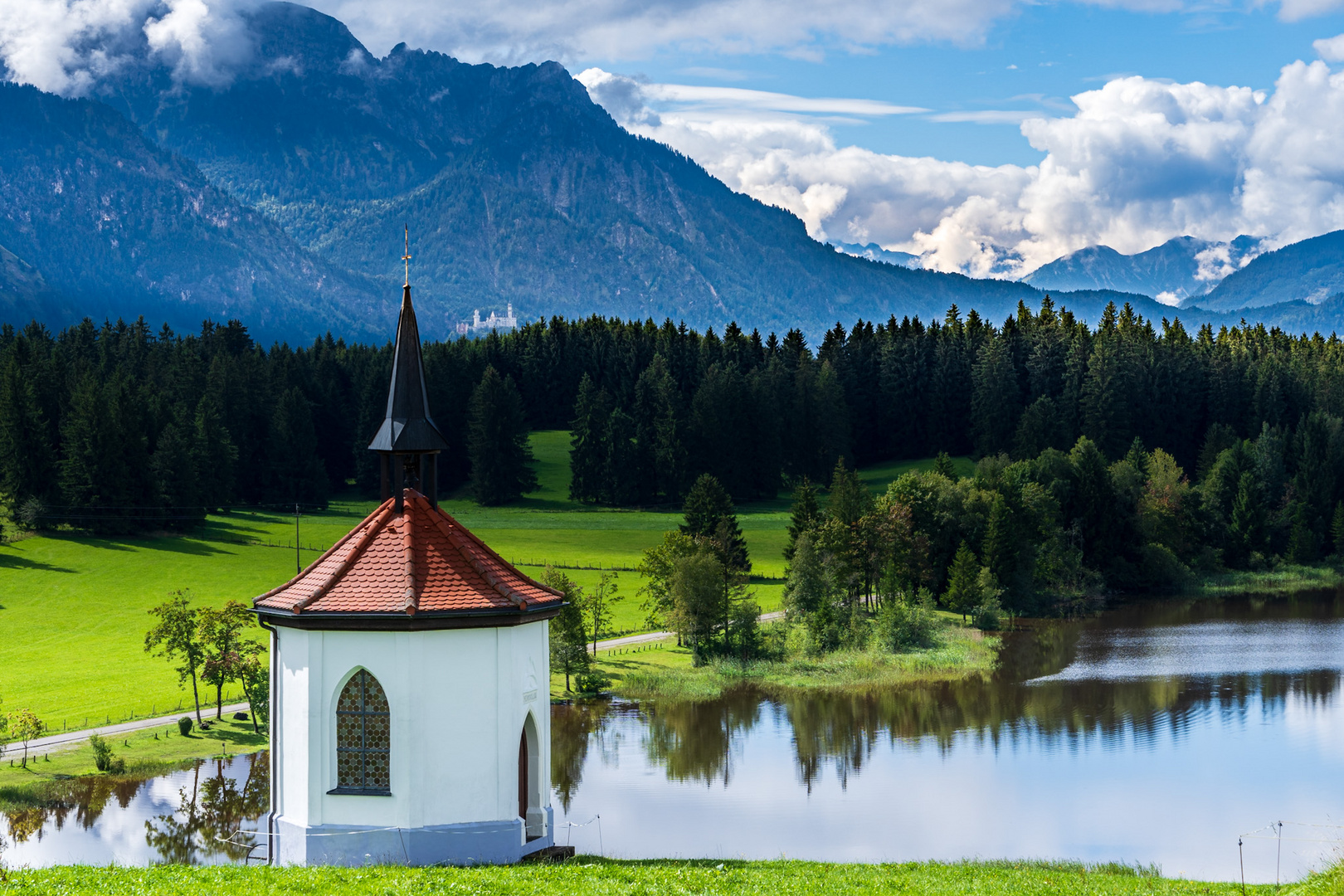 Radtour um den Forggensee