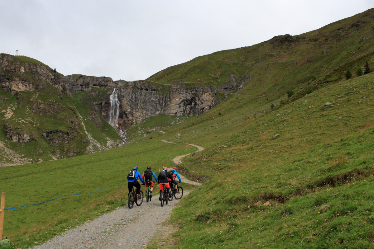 Radwanderer unterwegs