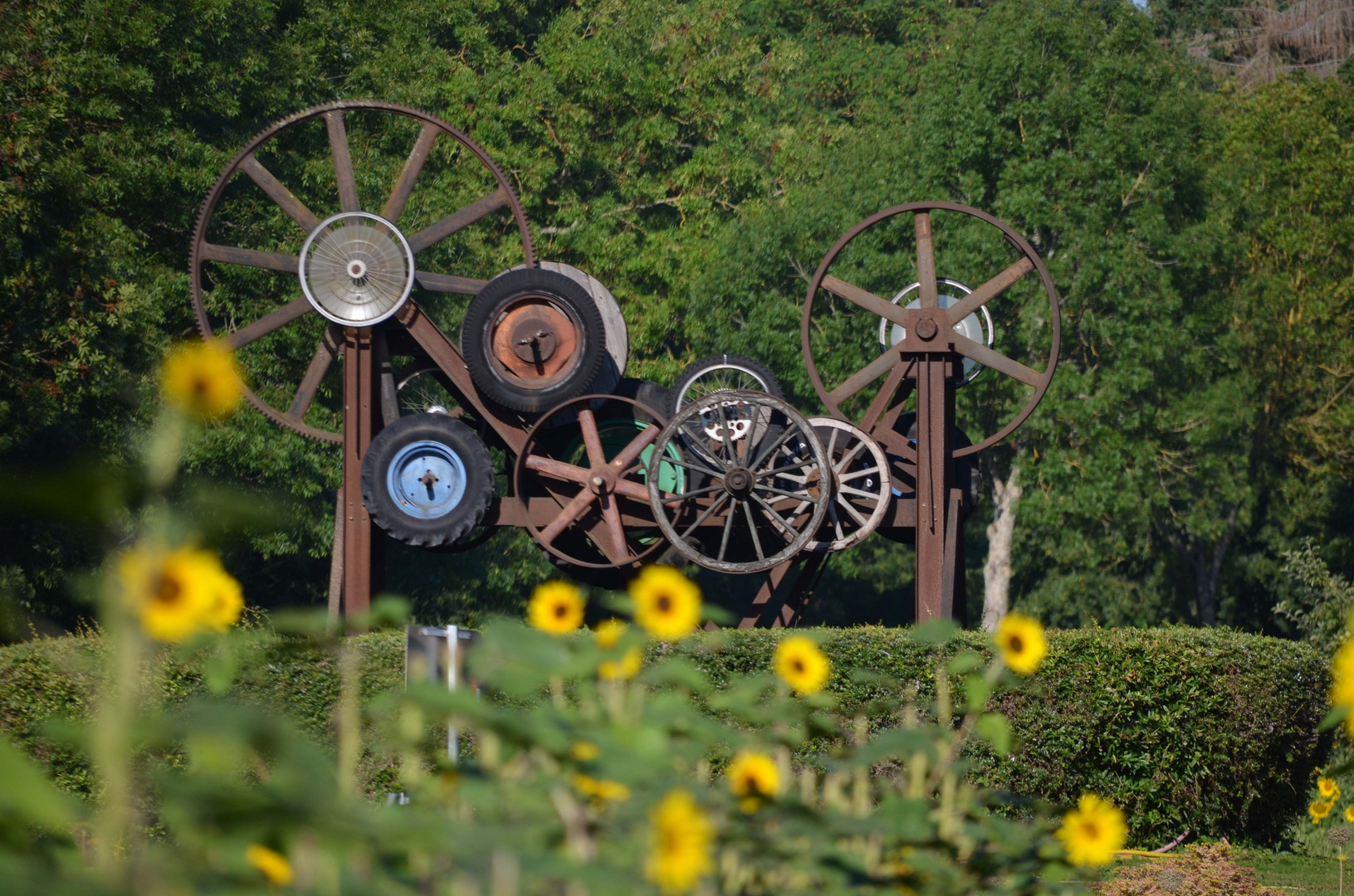 Räderkreisel Herxheim, die Zeit steht nie still ...