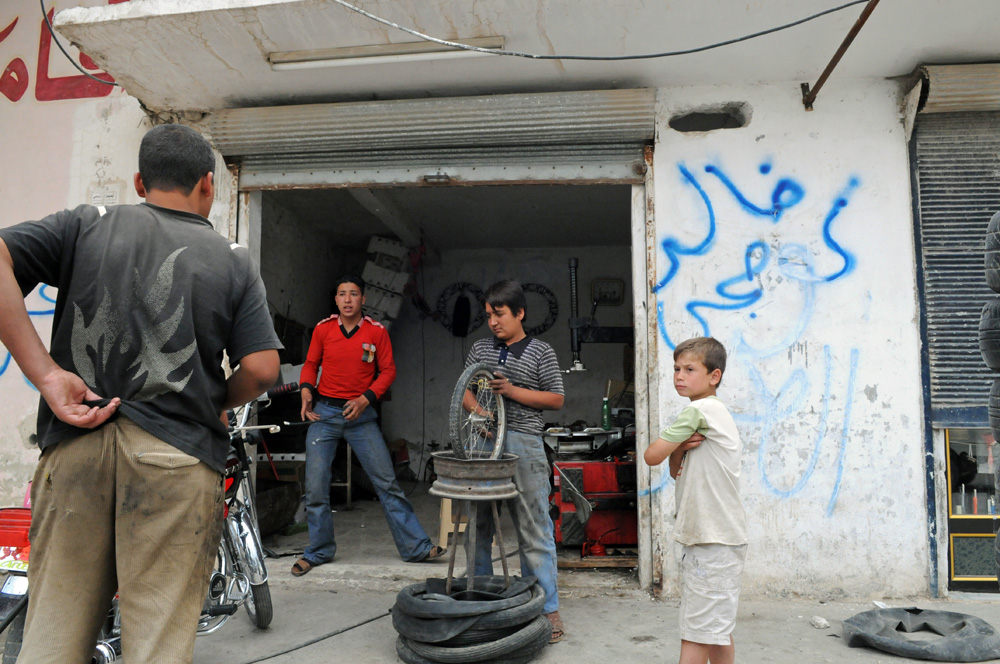 Räderwechsel in Syrien