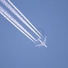 Rätselhafte Fleckung, Quatarflugzeug in 10 000 m Höhe