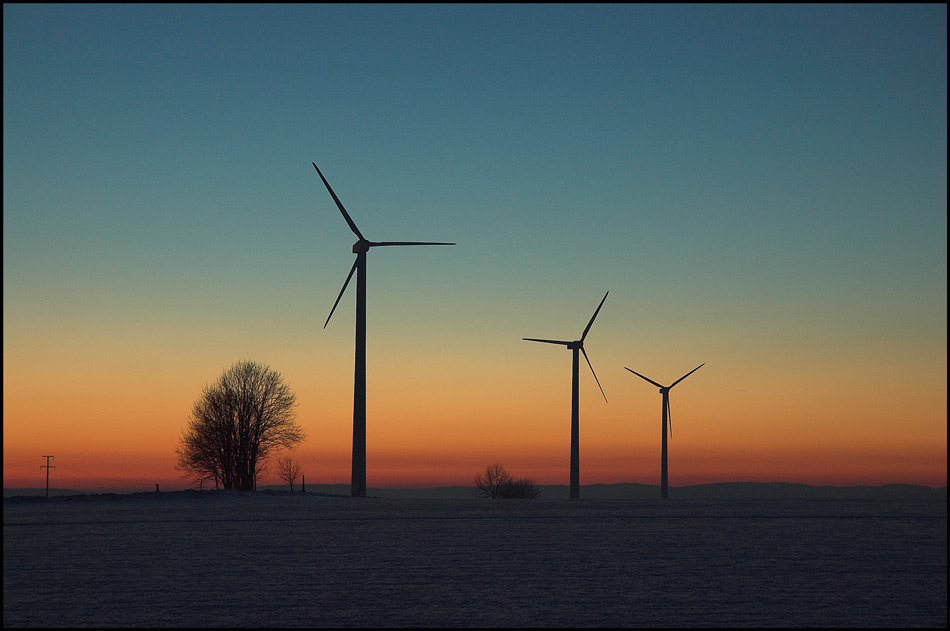 Rätselhafte Windräder...