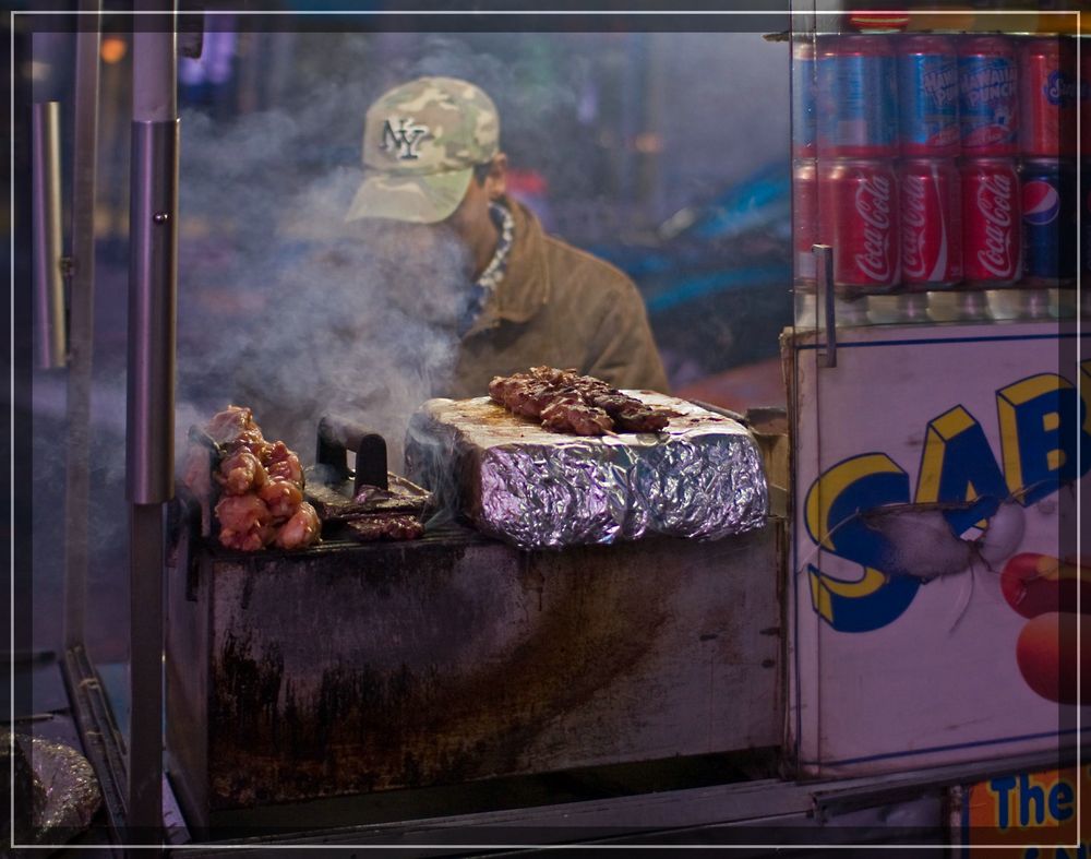 Räucherfleisch in New York