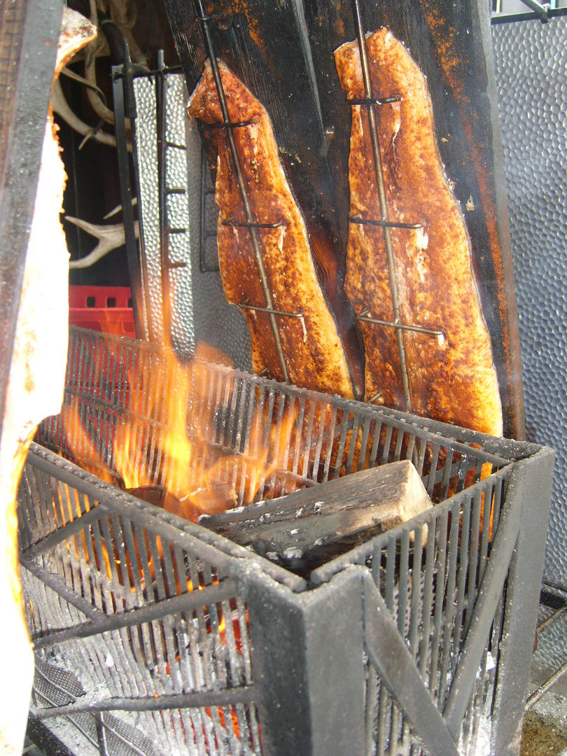 Räucherlachs nach altem Brauch