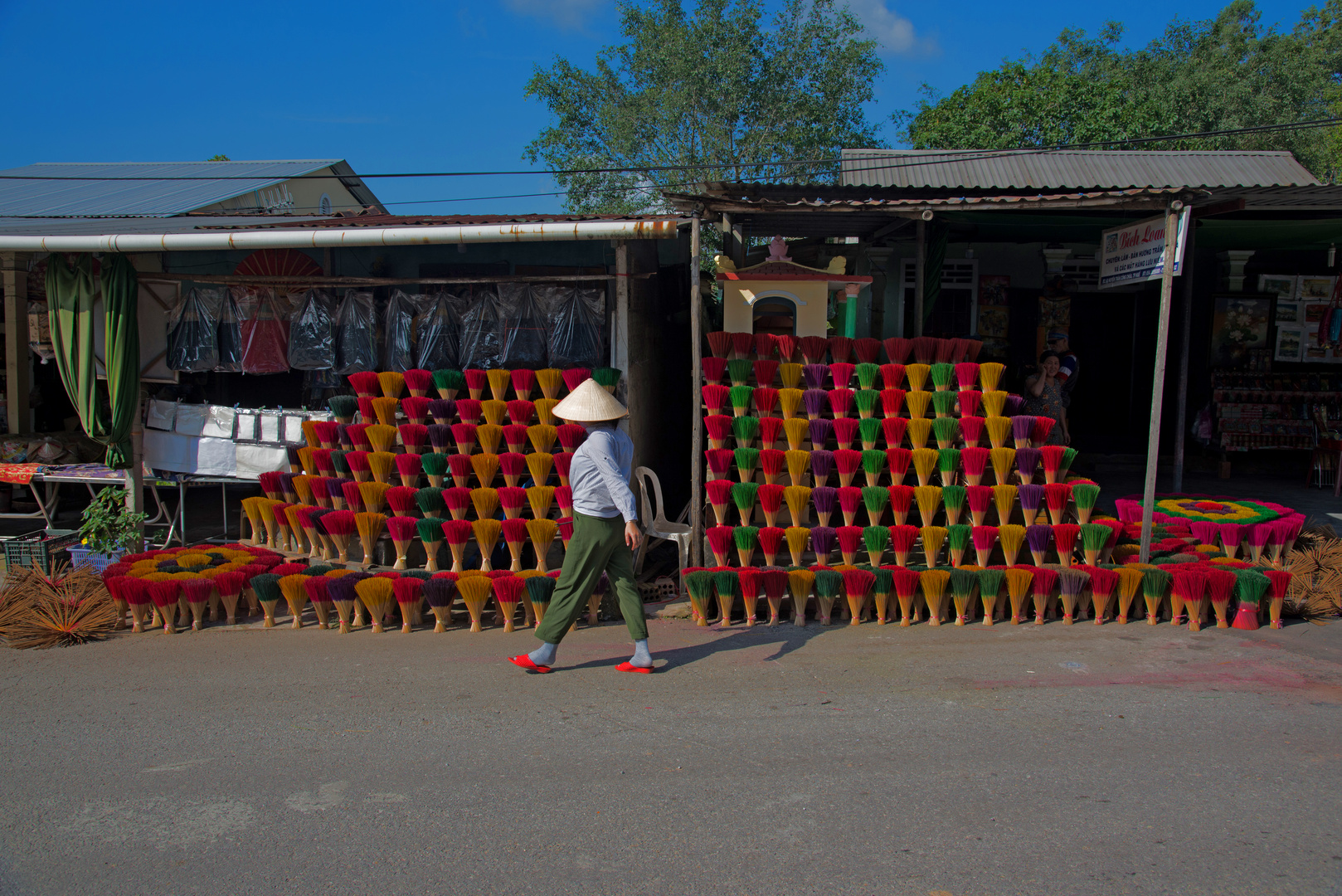 Räucherstäbchenfabrik in Hue