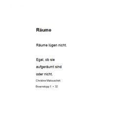 Räume BS 1 1 - 32