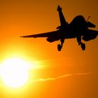 Rafale C during Sunset at St. Dizier