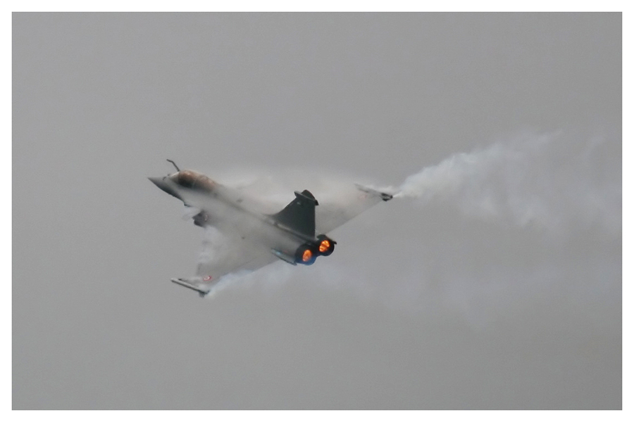 Rafale im Nebel