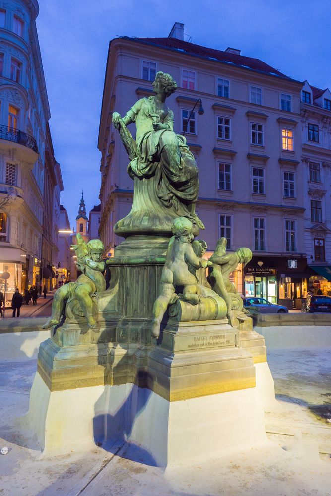 Raffael Donner Brunnen am Neuen Markt