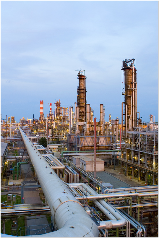 Raffinerie Schwechat Foto & Bild industrie und technik, industrie
