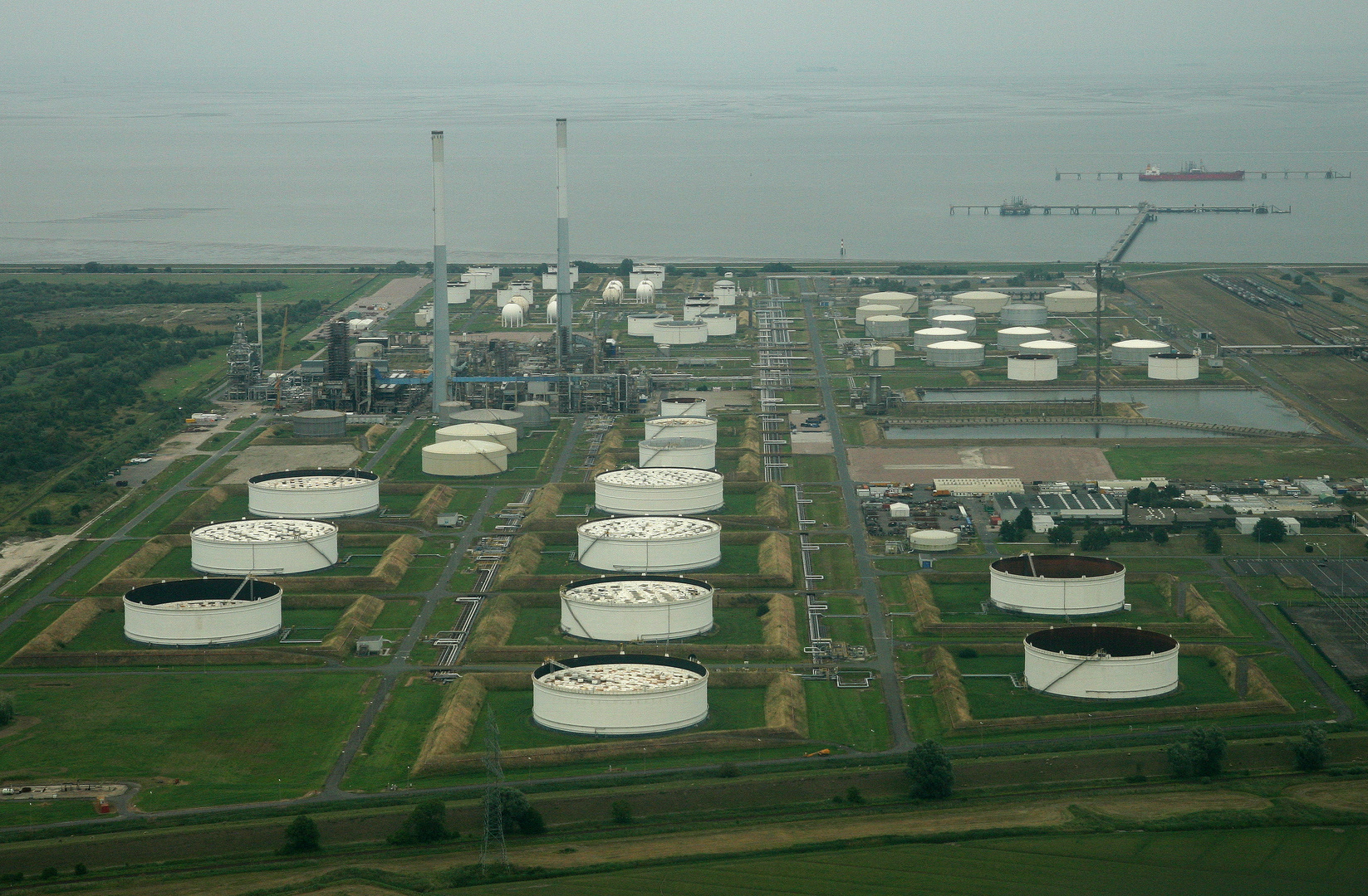 Raffinerie Wilhelmshaven - demnächst außer Betrieb