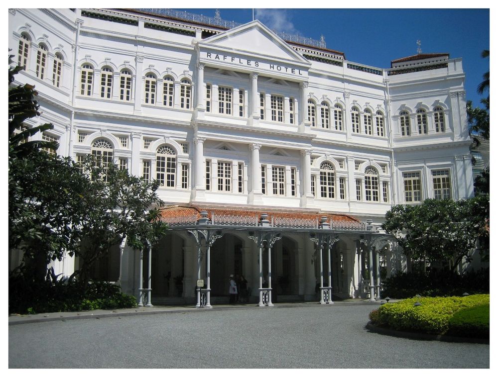 Raffles Hotel in Singapur