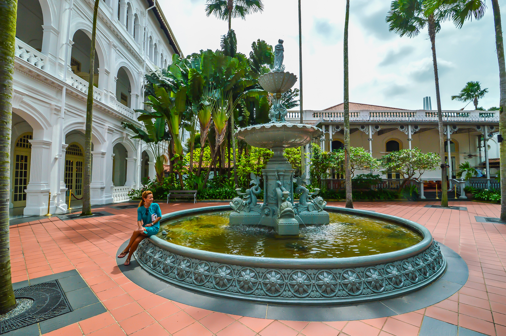 Raffles Hotel. Singapur.