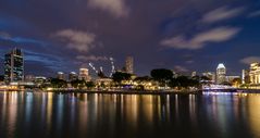 Raffles Place by Night