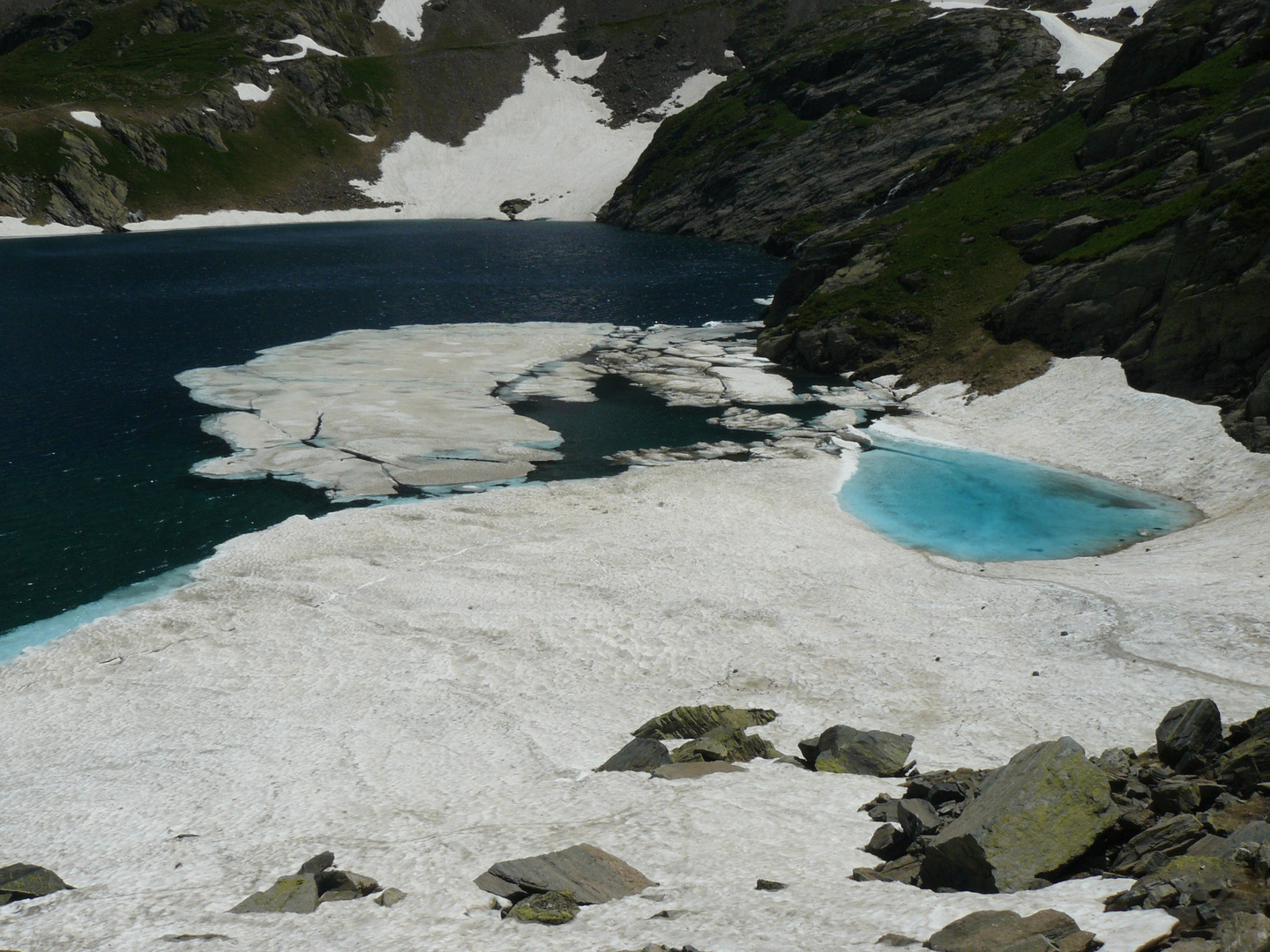 Rafraîchissement au Lac de Boum.