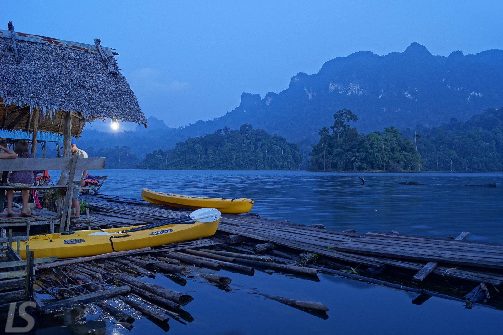 Raft House at Cheow Lan Lake