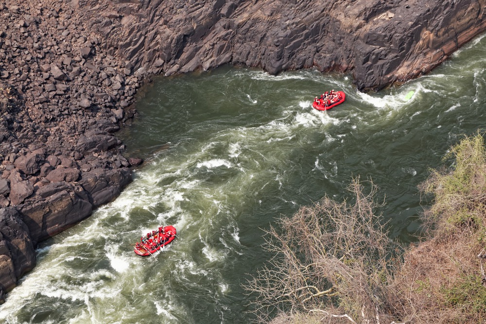 Rafting auf dem Sambesi