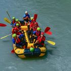 Rafting auf der Etsch