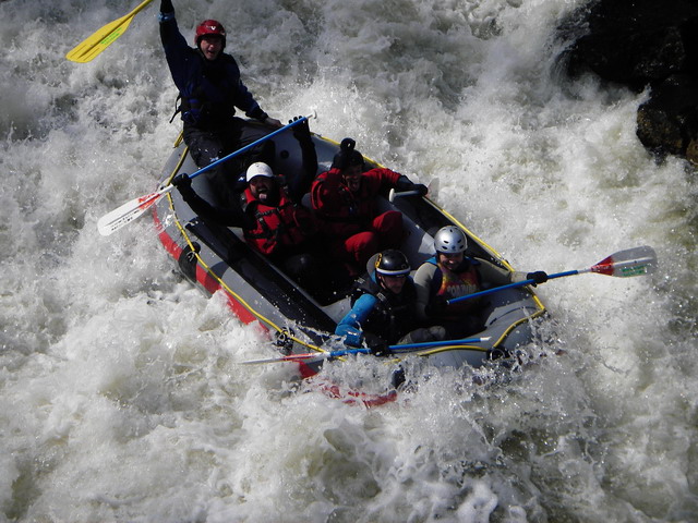 Rafting auf der Rur bei Monschau