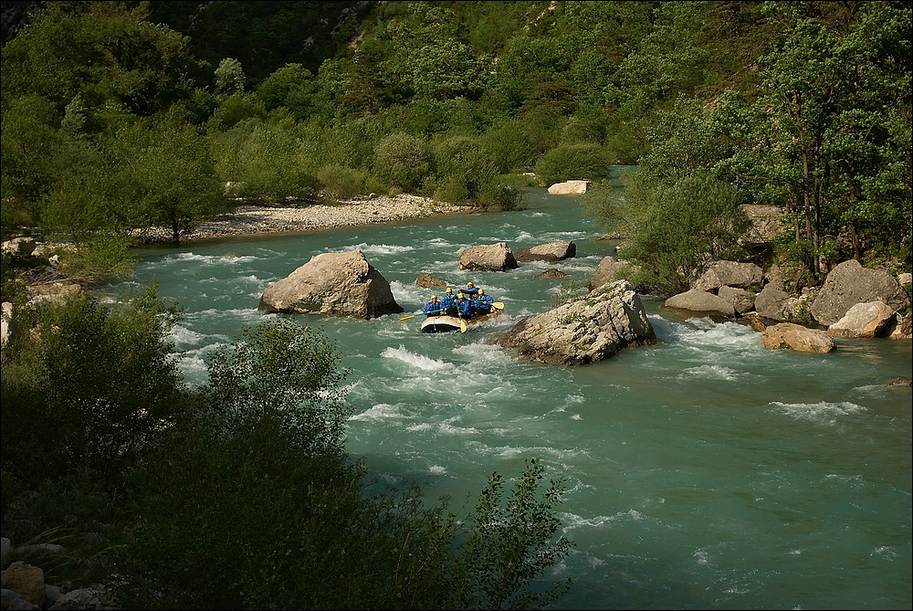 Rafting...