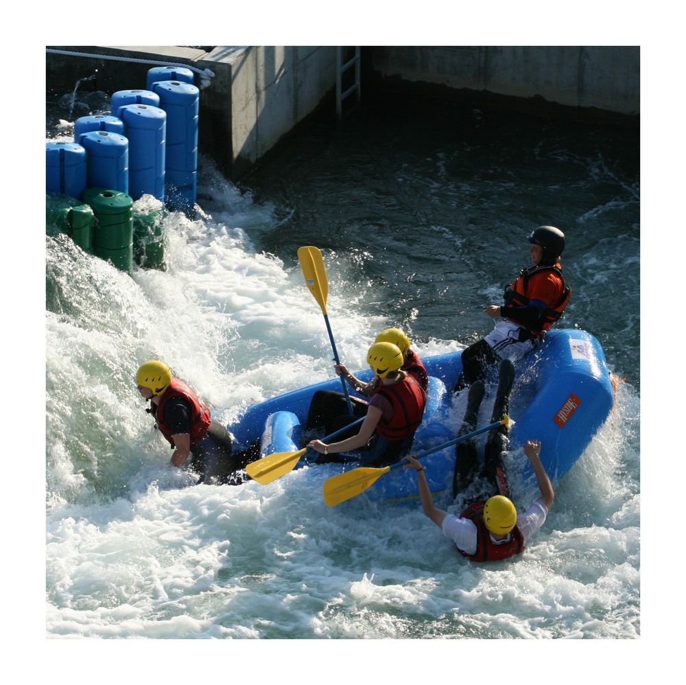 Rafting im Kanupark Markkleeberg