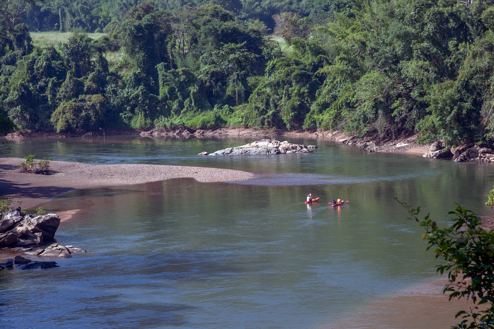 Rafting on the Maenam Khwae Noi