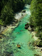 Raftingtour auf der Salza