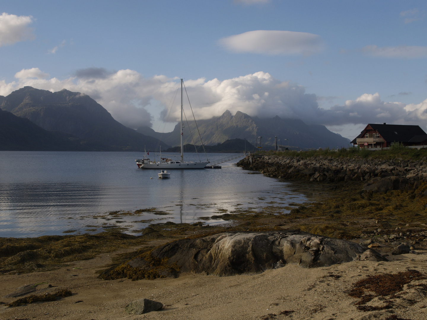 Raftsund, Digermulen old merchant yard