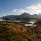 Raftsund evening near Valen