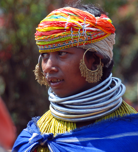 ragazza Bonda (Orissa)