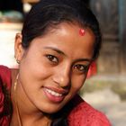 ragazza Nepalese