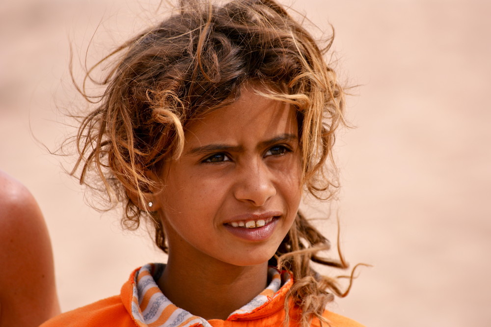 ragazzina beduina