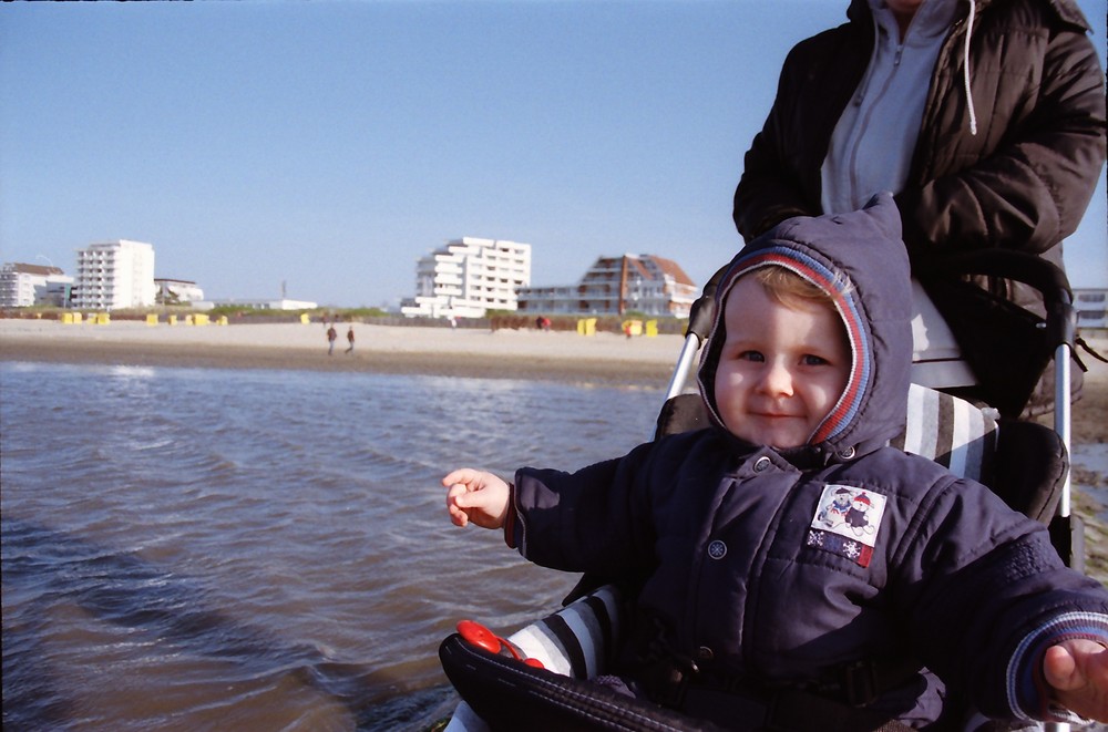 Ragnar am Strand