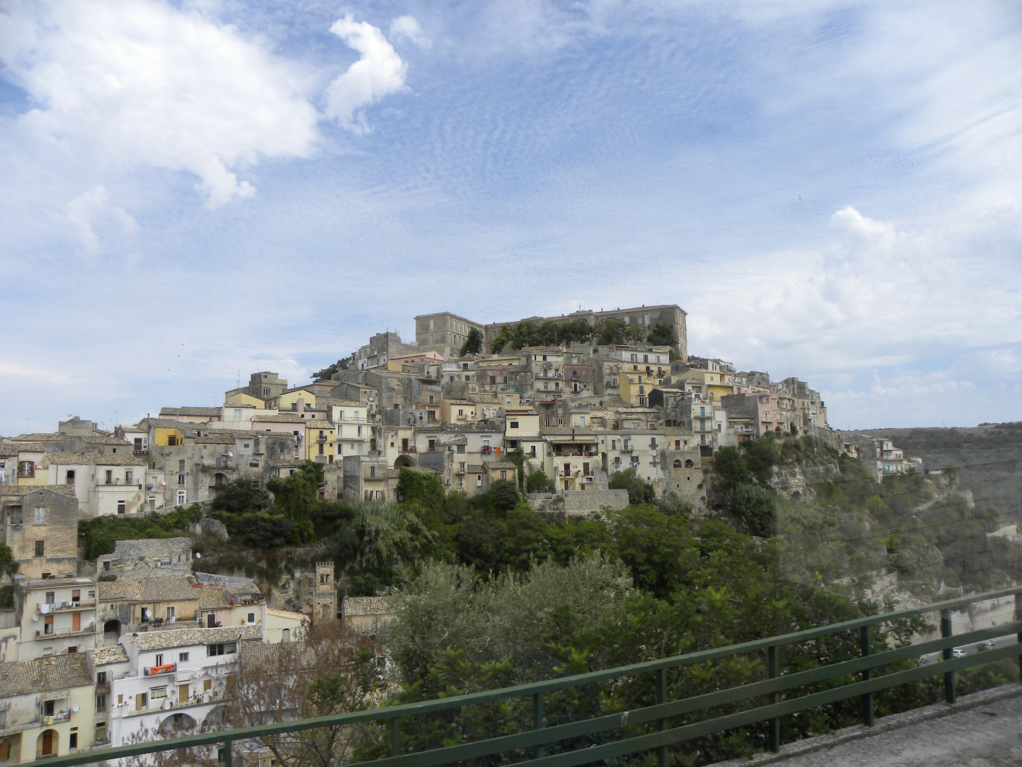 ragusa vista desde el autocar