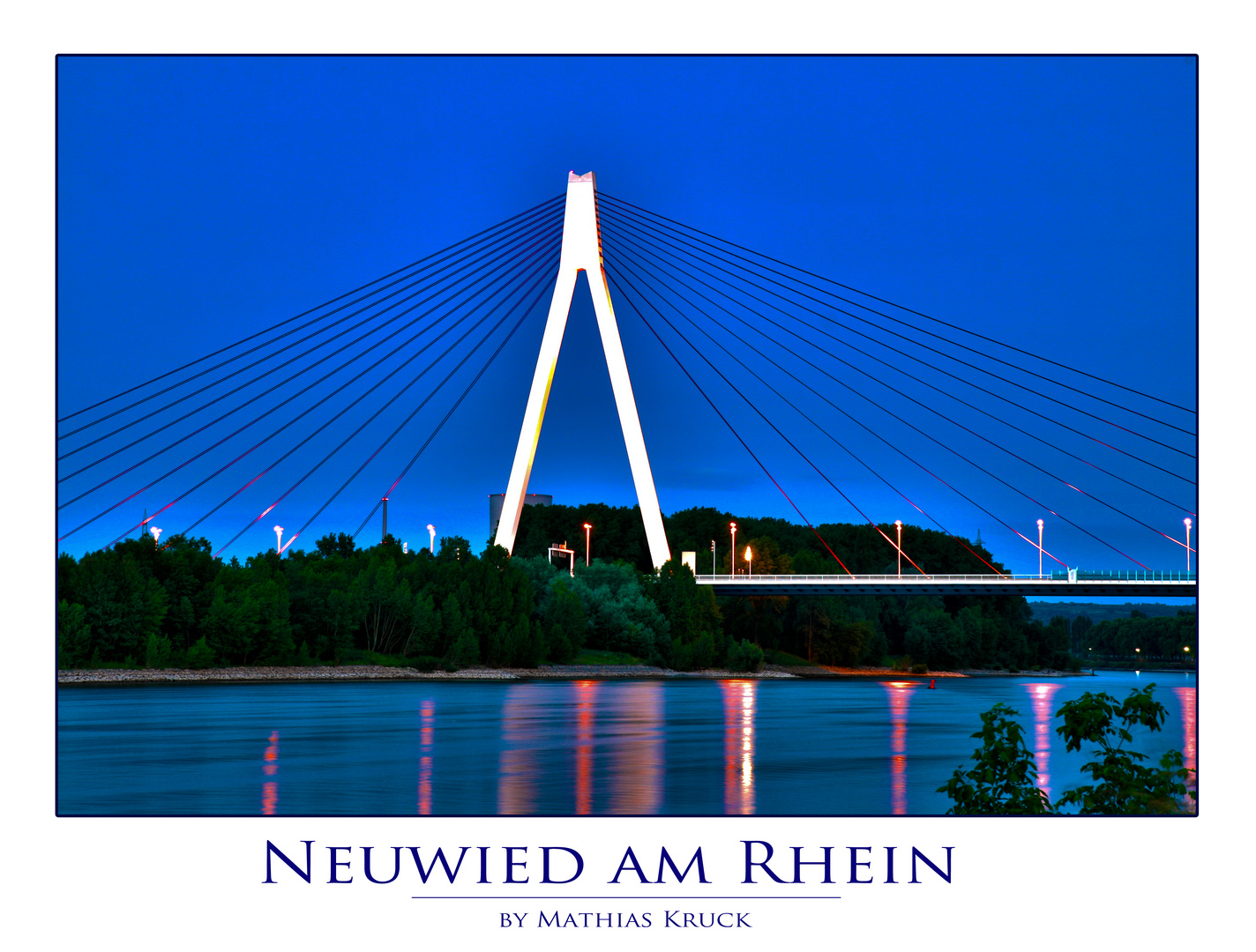 Raiffeisenbrücke Neuwied am Rhein