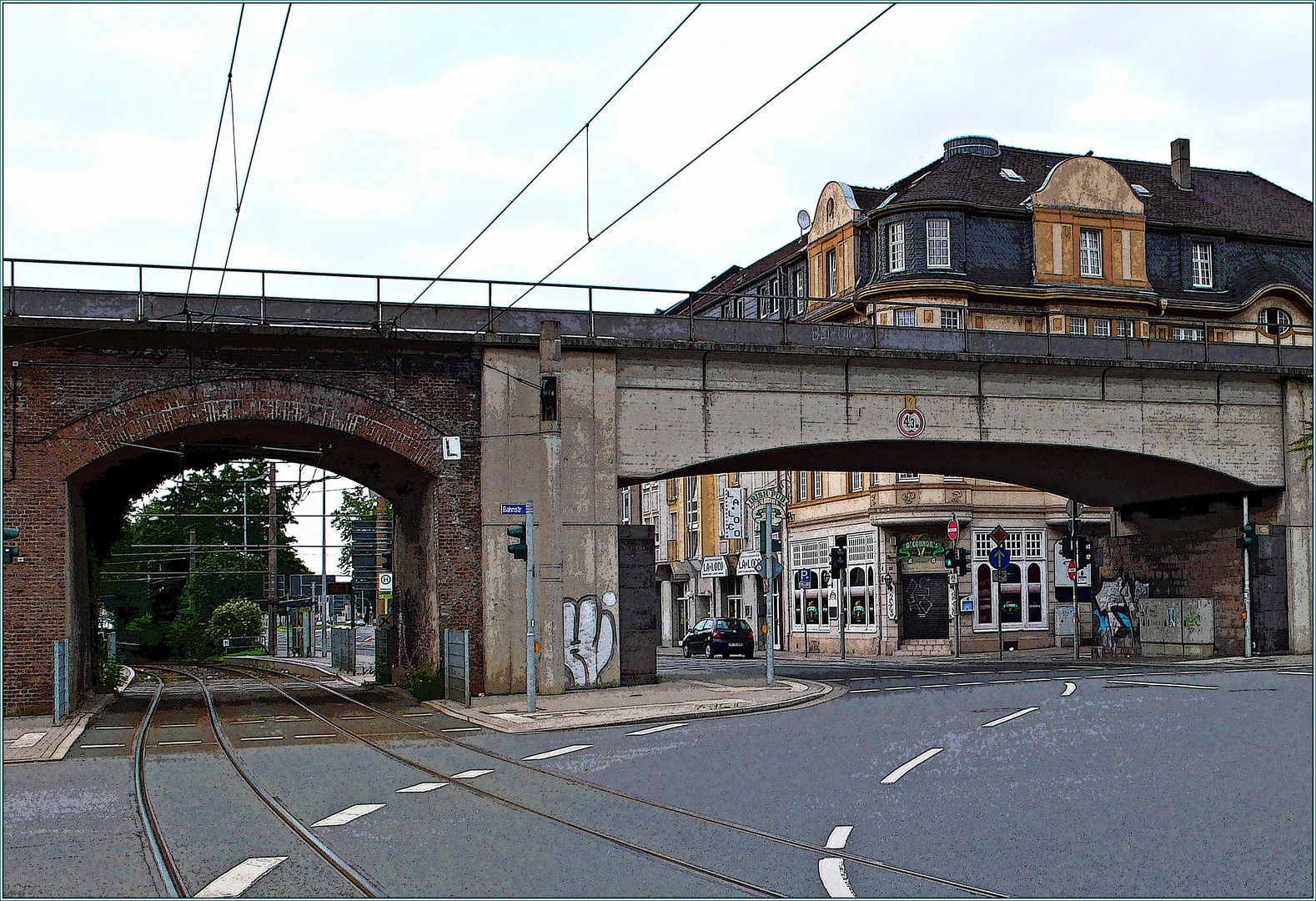 Rail bridge