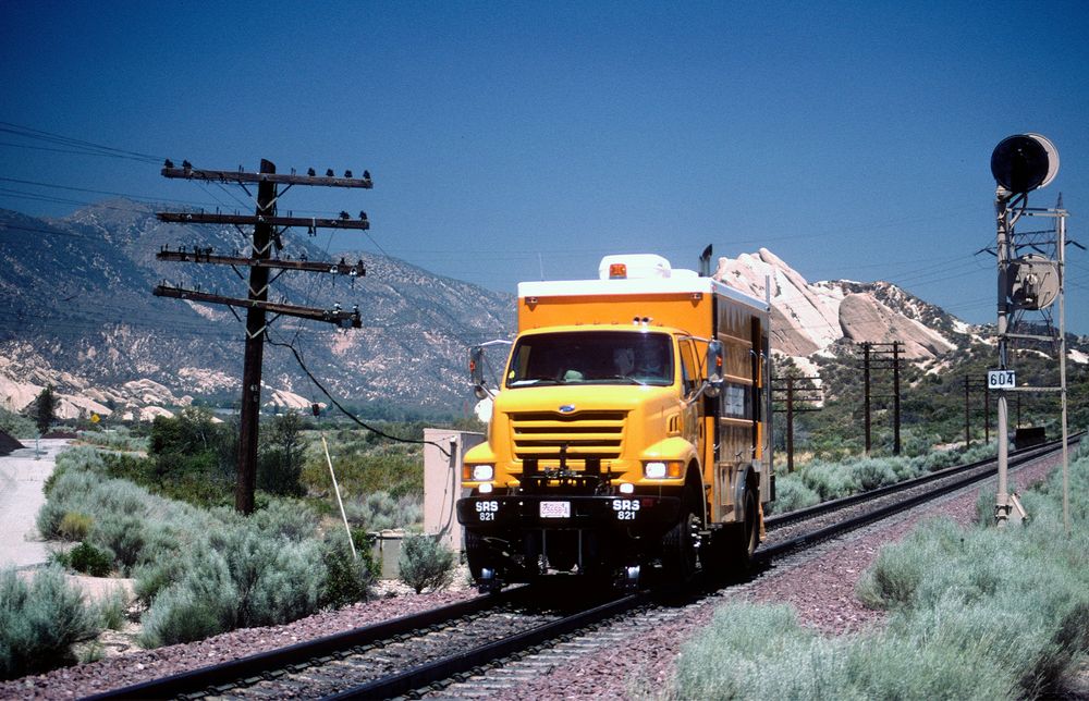 Rail Detector Truck SRS#821 at Cajon Area, CA