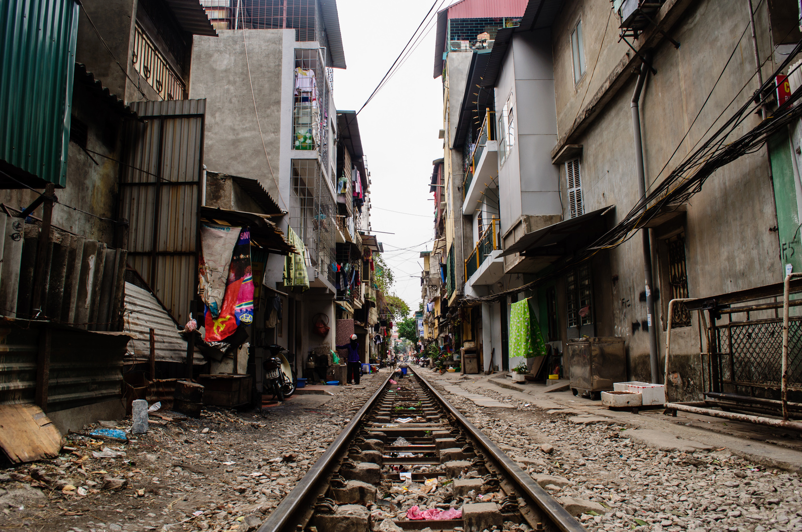 Rail Track in Hanoi