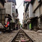 Rail Track in Hanoi