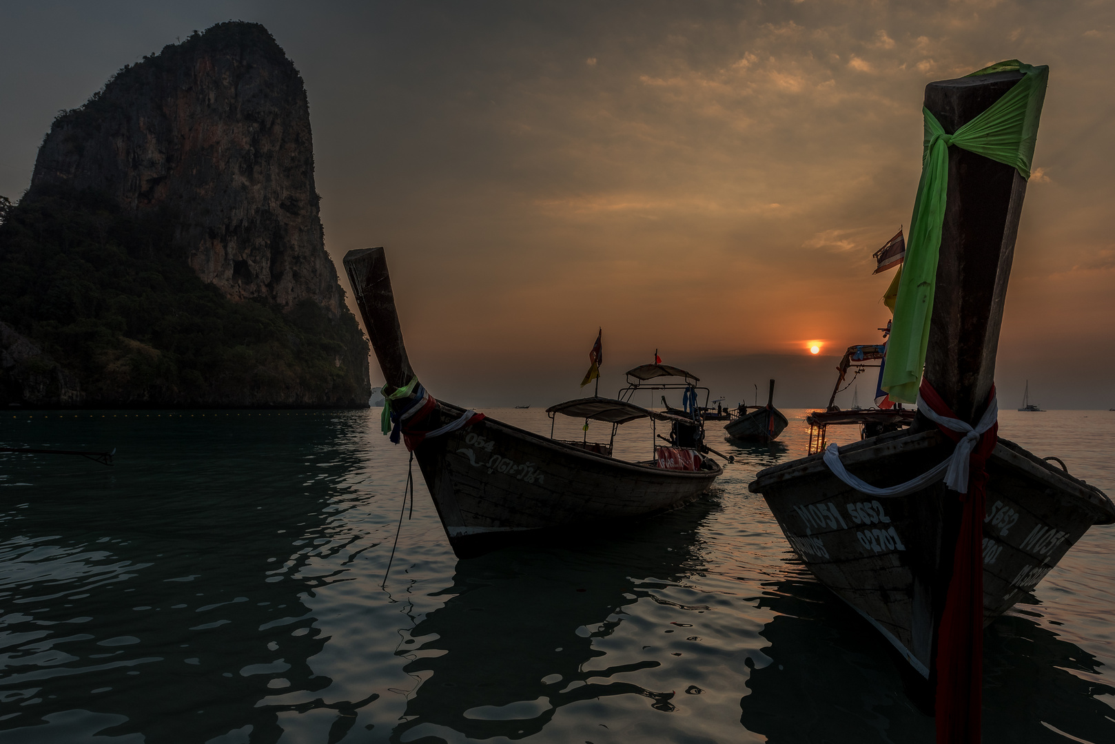 Railay Beach Sonnenuntergang