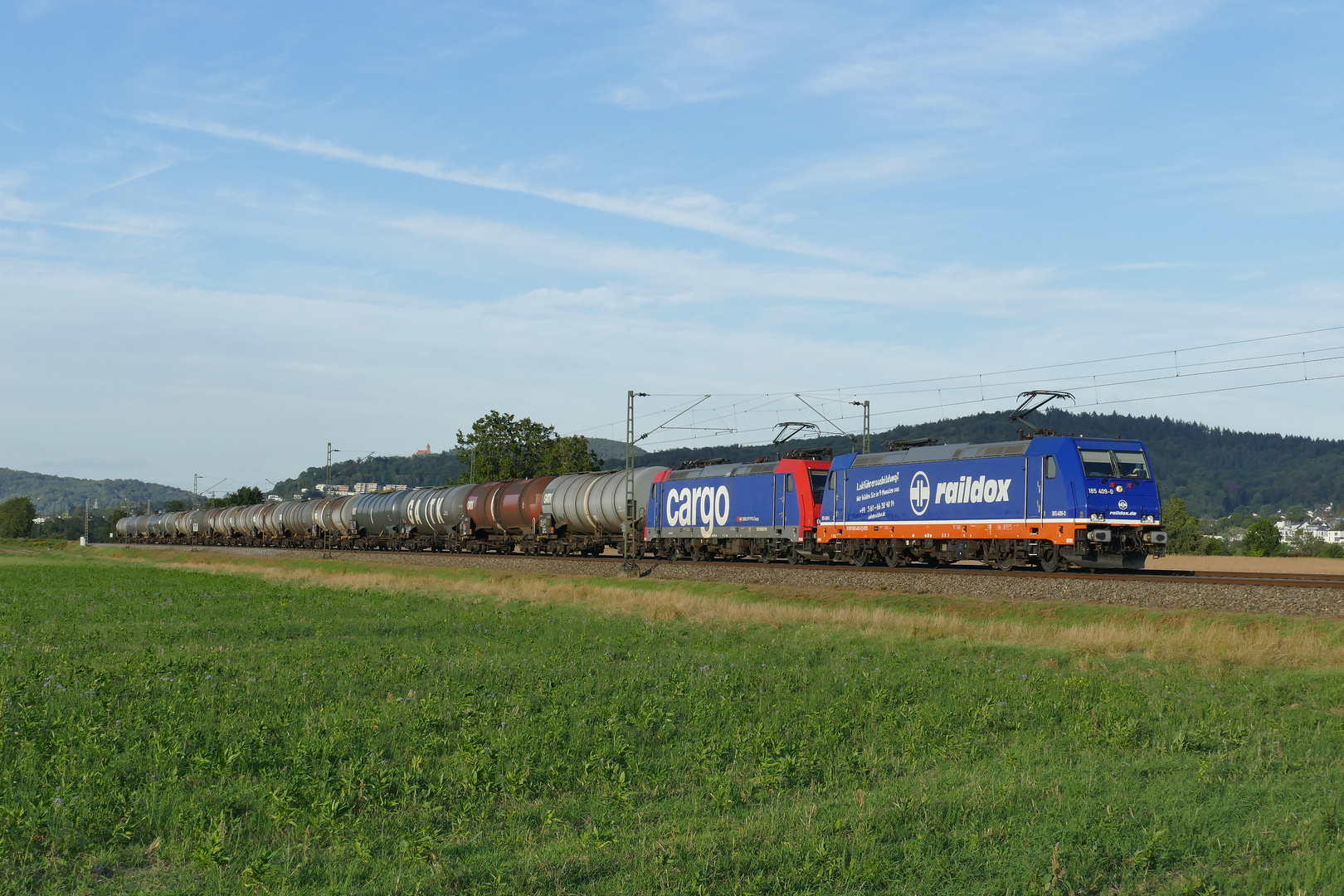 Raildox 185 bei Weinheim