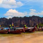 Railey Beach in der Provinz Krabi im Süden von Thailand