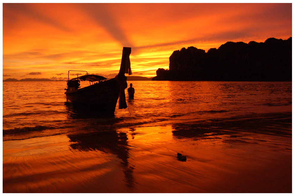 Railey Beach Sunset